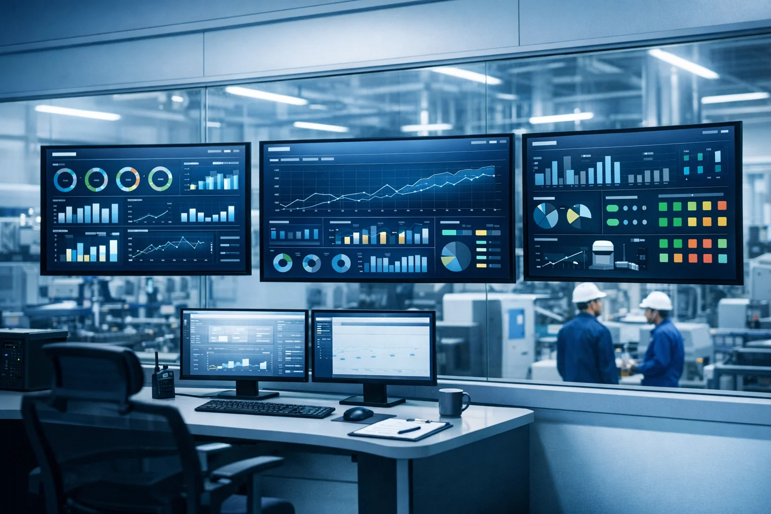 Manufacturing Production Dashboards | Real-Time Tracking